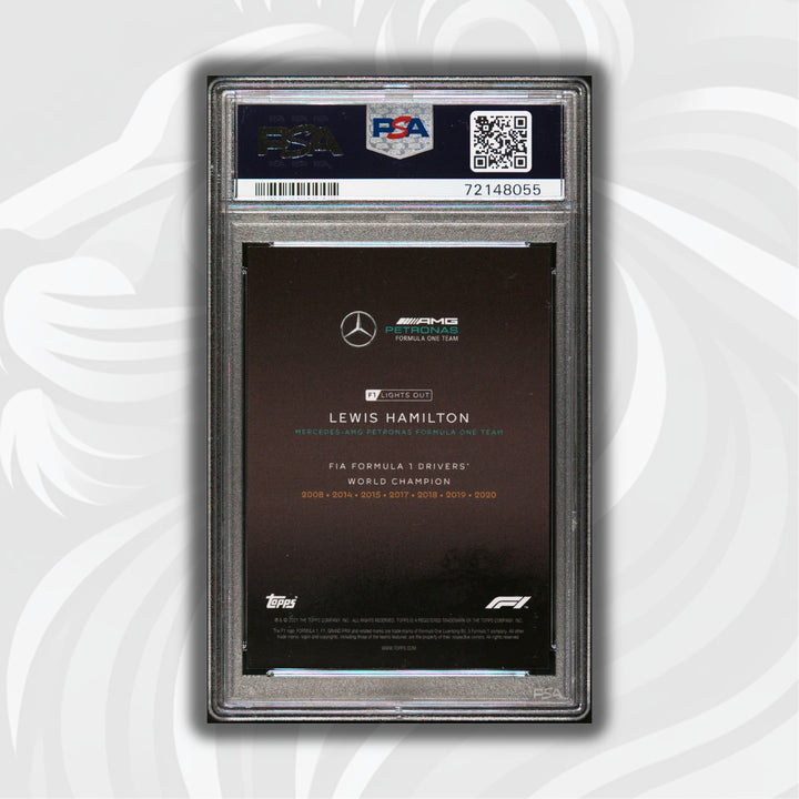 PSA 10 - 49/50 Lewis Hamilton - Drivers World Champion