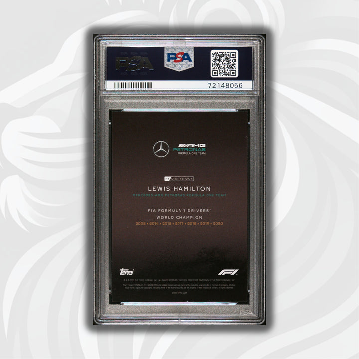 PSA 10 - 71/75 Lewis Hamilton - Drivers World Champion