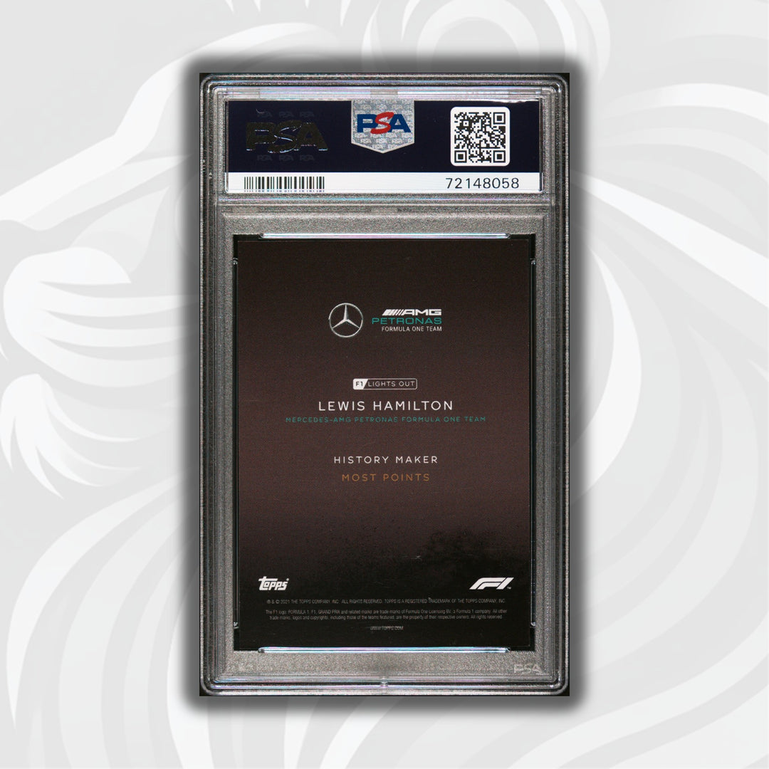 PSA 10 - 20/25 Lewis Hamilton - History Maker