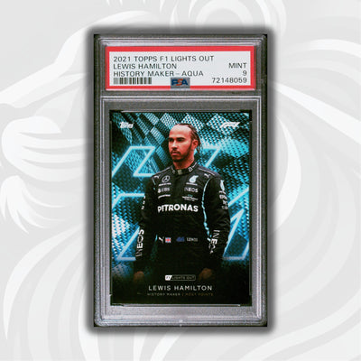 PSA 9 - 30/50 Lewis Hamilton - History Maker
