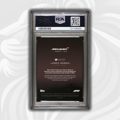 PSA 10 - 65/99 Lando Norris - Drivers -  Blue Parallel