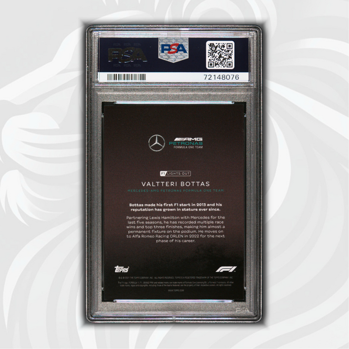 PSA 10 - 09/99 Valtteri Bottas - Drivers -  Blue Parallel