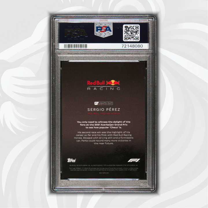 PSA 10 - 31/99 Sergio Perez - Drivers -  blue Parallel