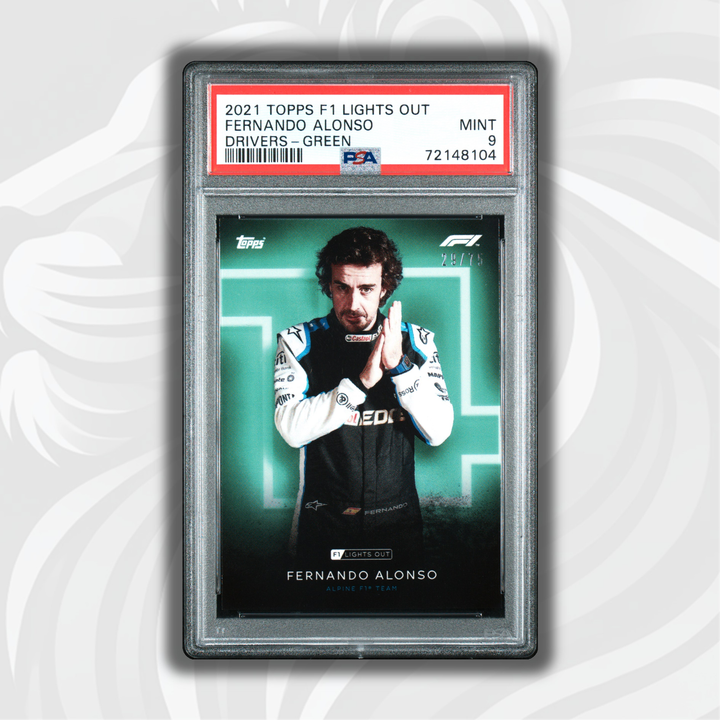 PSA 9 - 29/75 Fernando Alonso - Drivers -  Green Parallel