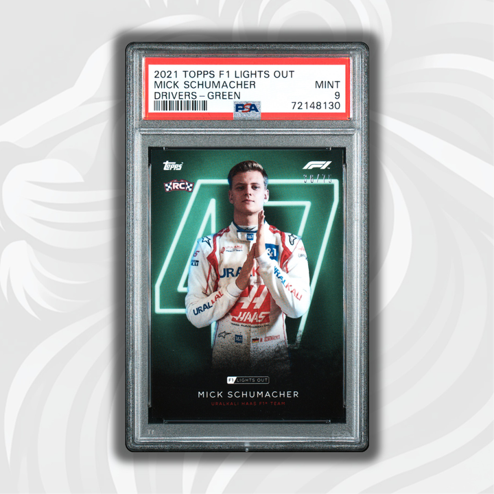 PSA 9 - 36/75 Mick Schumacher - Drivers - Green Parallel