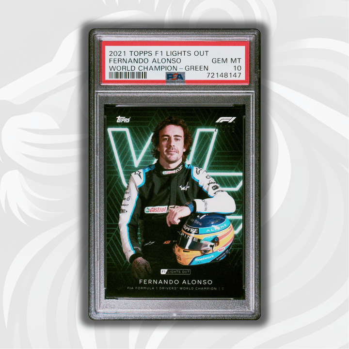 PSA 10 - 20/75 Fernando Alonso - Drivers World Champion