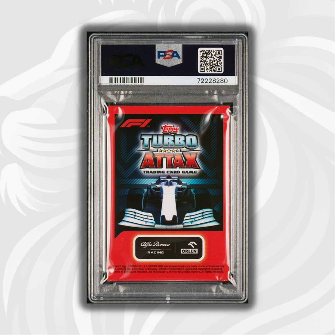 PSA 9 -   KIMI RAIKKONEN  #LE5G - LIMITED EDITION - GOLD