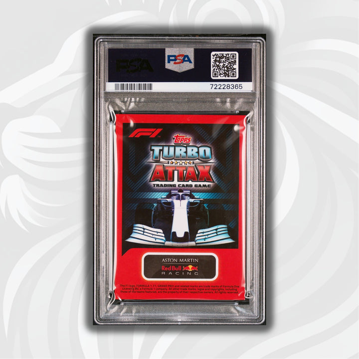 PSA 8 -   MAX VERSTAPPEN  #LE2S - LIMITED EDITION - SILVER