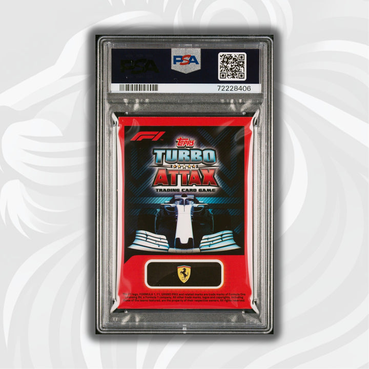 PSA 8 -   CHARLES LECLERC  #LE3S - LIMITED EDITION - SILVER