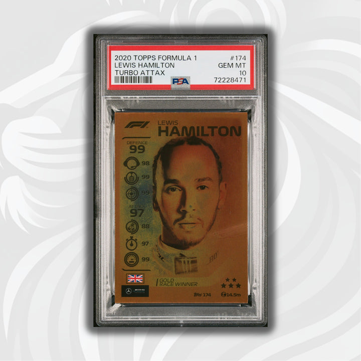 PSA 10 - Lewis Hamilton #174 - POP 6
