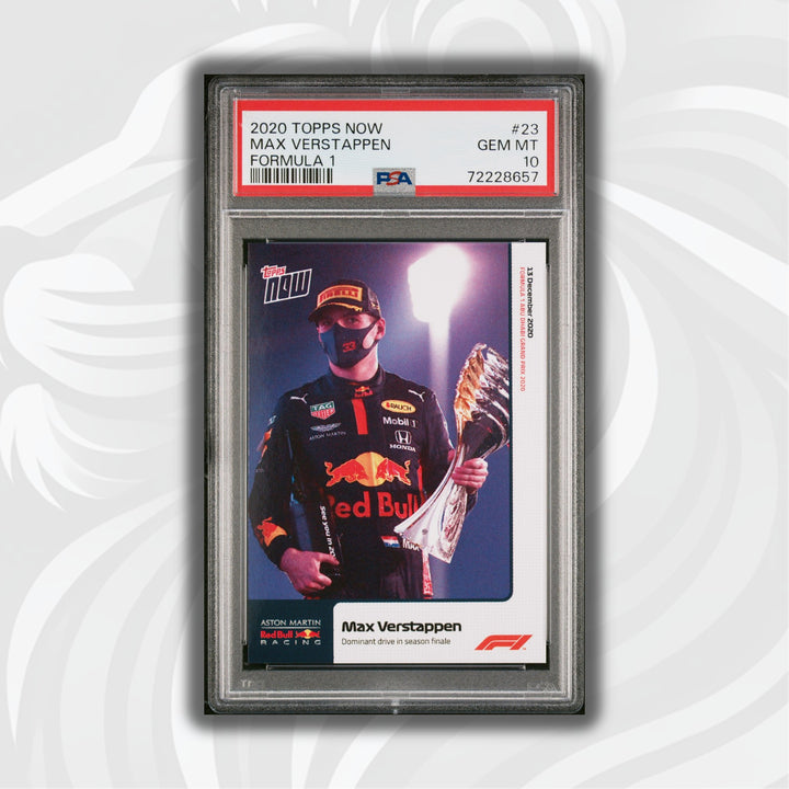 PSA 10 - MAX VERSTAPPEN #23