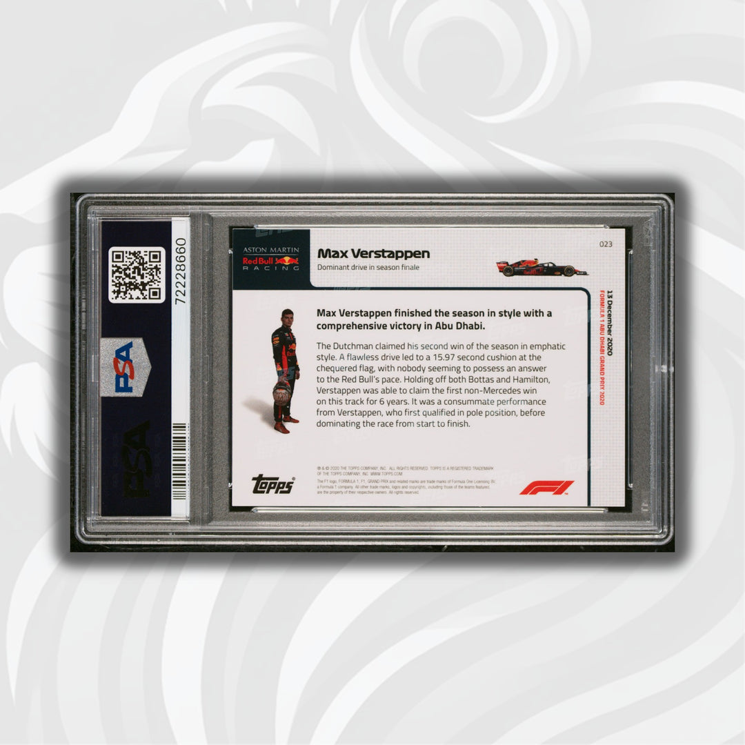 PSA 9 - MAX VERSTAPPEN #23
