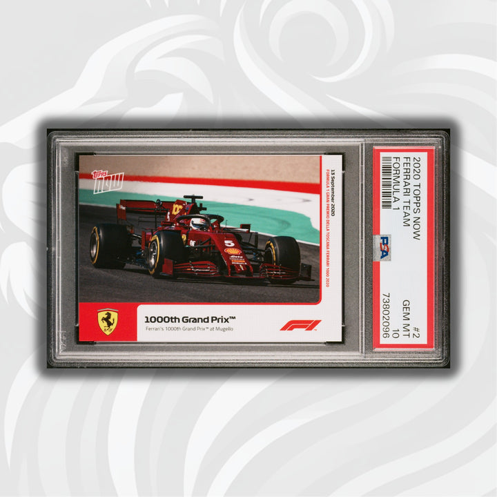 PSA 10 - 1000th Grand Prix Ferrari #2