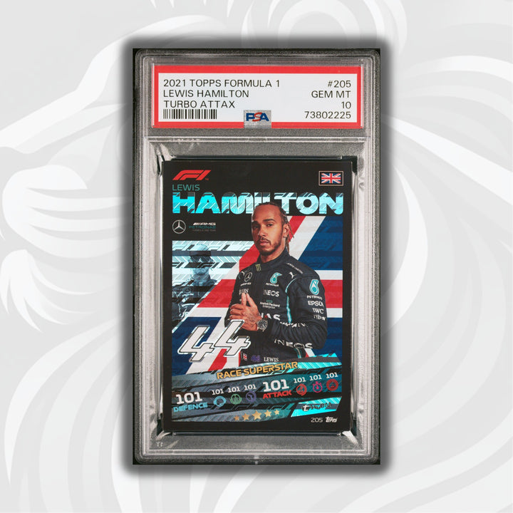 PSA 10 - LEWIS HAMILTON #205