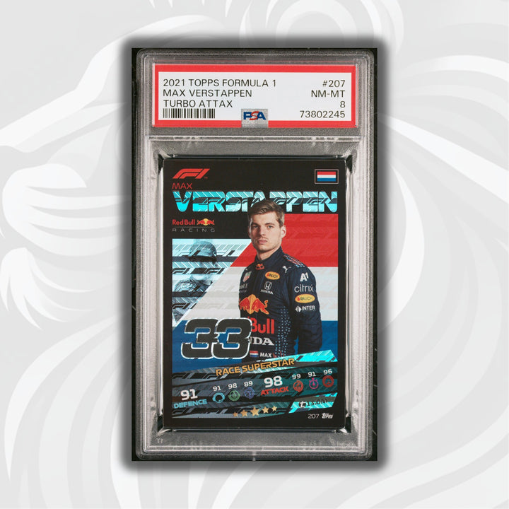 PSA 8 - MAX VERSTAPPEN #207