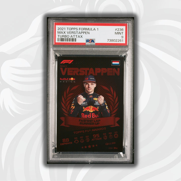 PSA 9 - MAX VERSTAPPEN #236