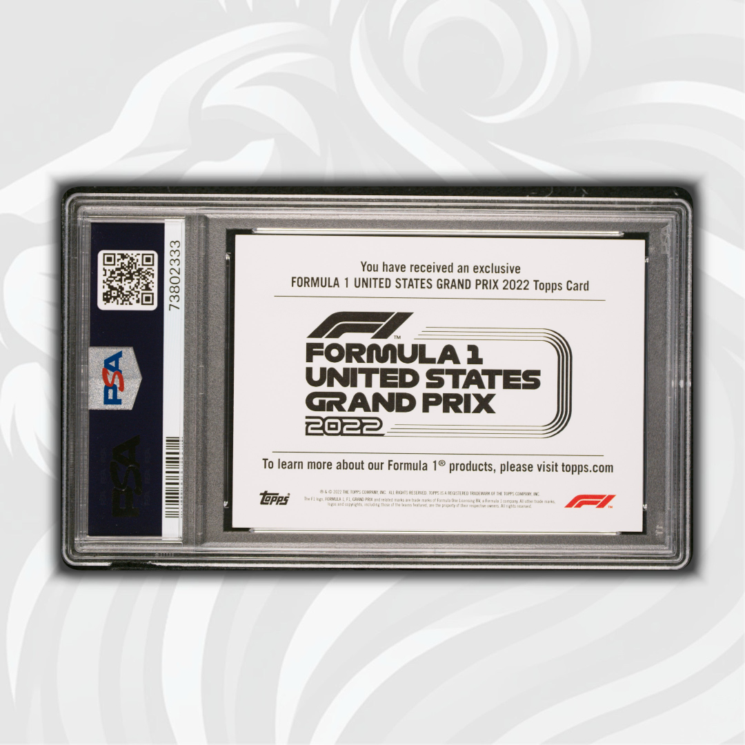 PSA 9 - Triple Mercedes-AMG - 2022 Topps Formula 1 - Miami/US  Grand Prix - Exclusive