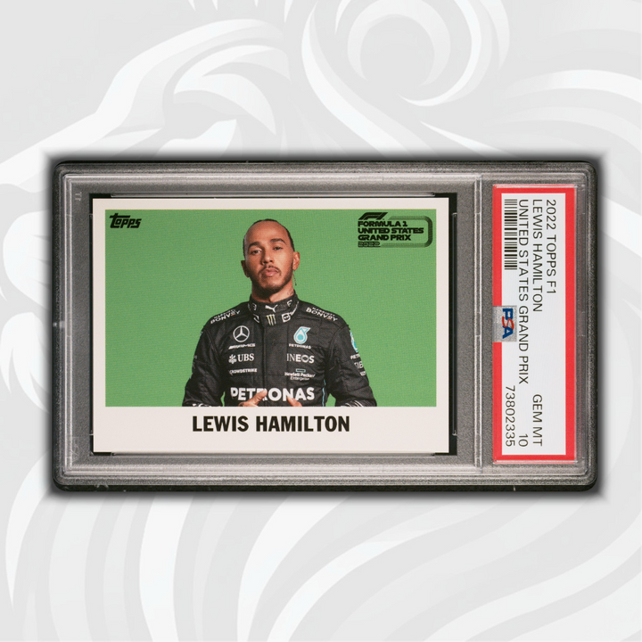 PSA 10 - Lewis Hamilton - United States Grand Prix - 2022 Topps F1 - Exclusive
