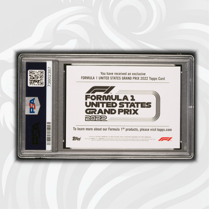 PSA 9 - Triple Scuderia Ferrari - 2022 Topps Formula 1 - Miami/US  Grand Prix - Exclusive