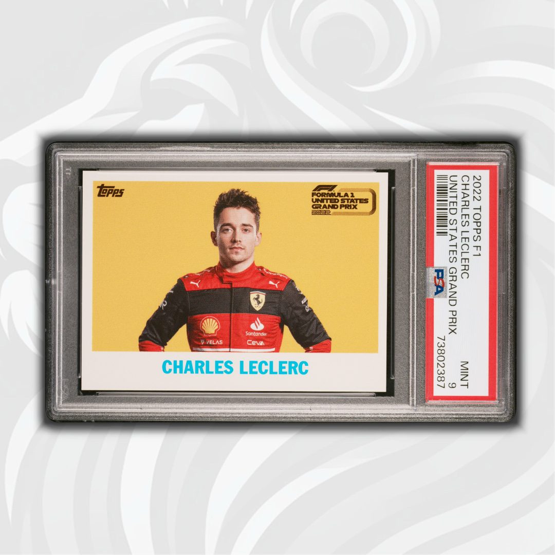 PSA 9 - Triple Scuderia Ferrari - 2022 Topps Formula 1 - Miami/US  Grand Prix - Exclusive