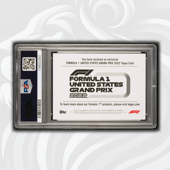 PSA 9 - Triple Scuderia Ferrari - 2022 Topps Formula 1 - Miami/US  Grand Prix - Exclusive
