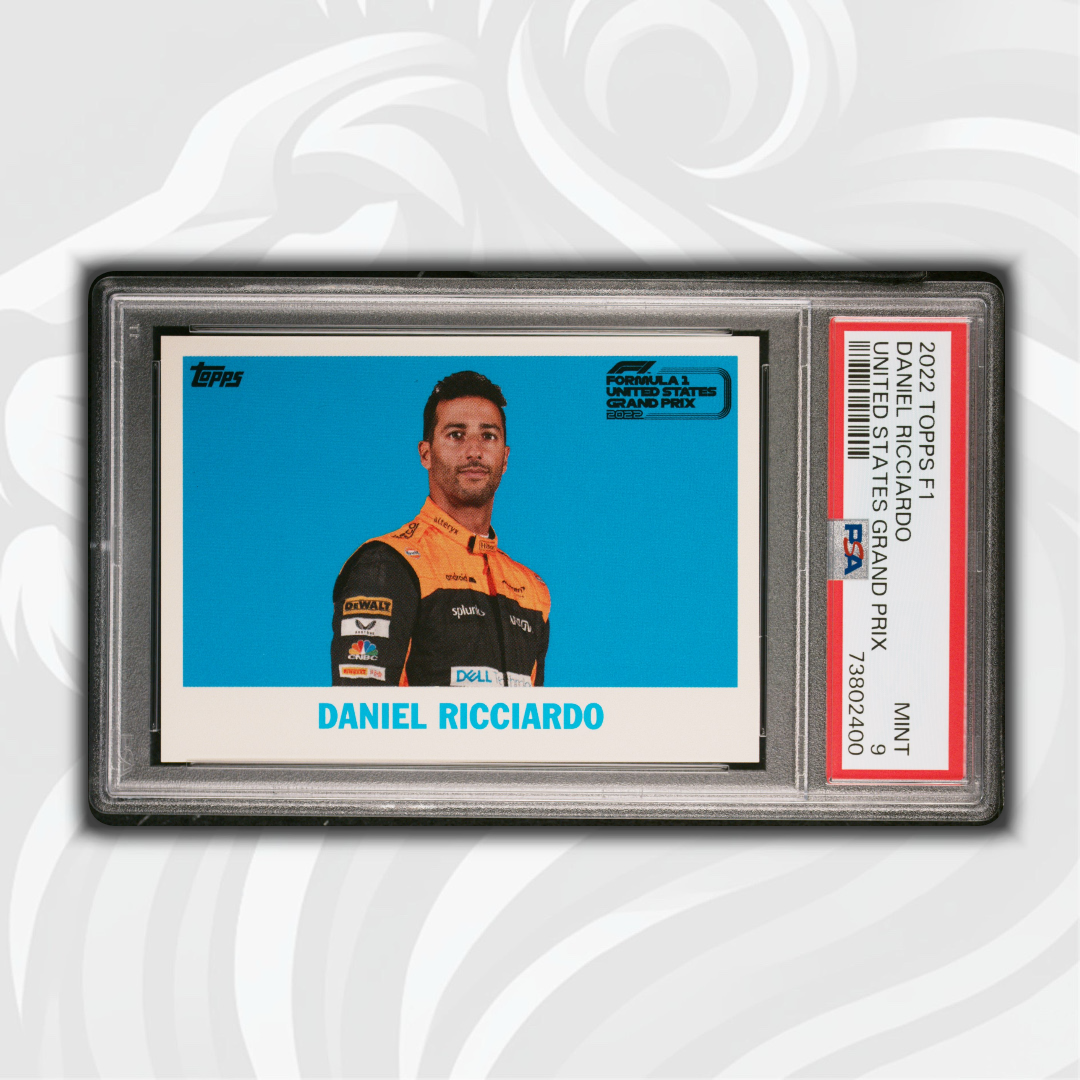 PSA 9 - Triple McLaren F1 Team - 2022 Topps Formula 1 - Miami/US  Grand Prix - Exclusive