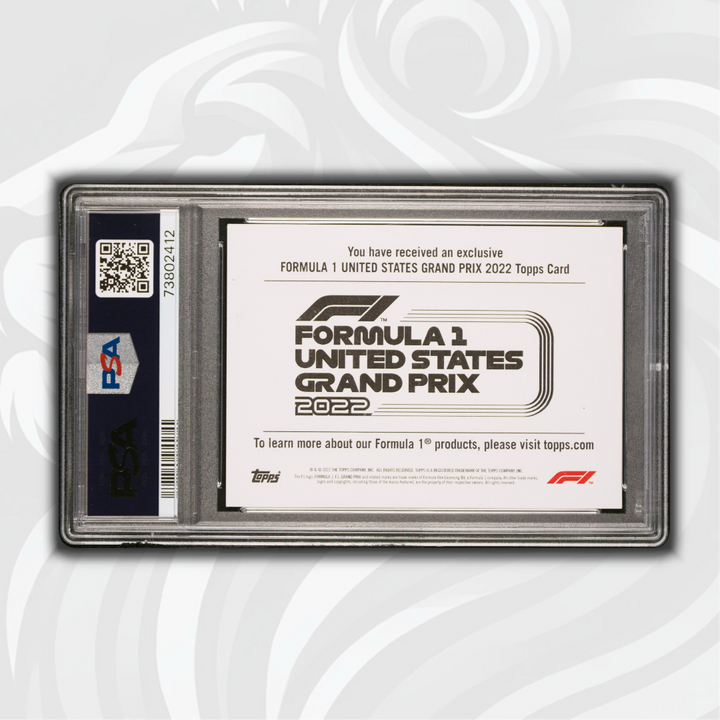 PSA 9 - Triple - Aston Martin - 2022 Topps Formula 1  - Miami Grand Prix - Exclusive