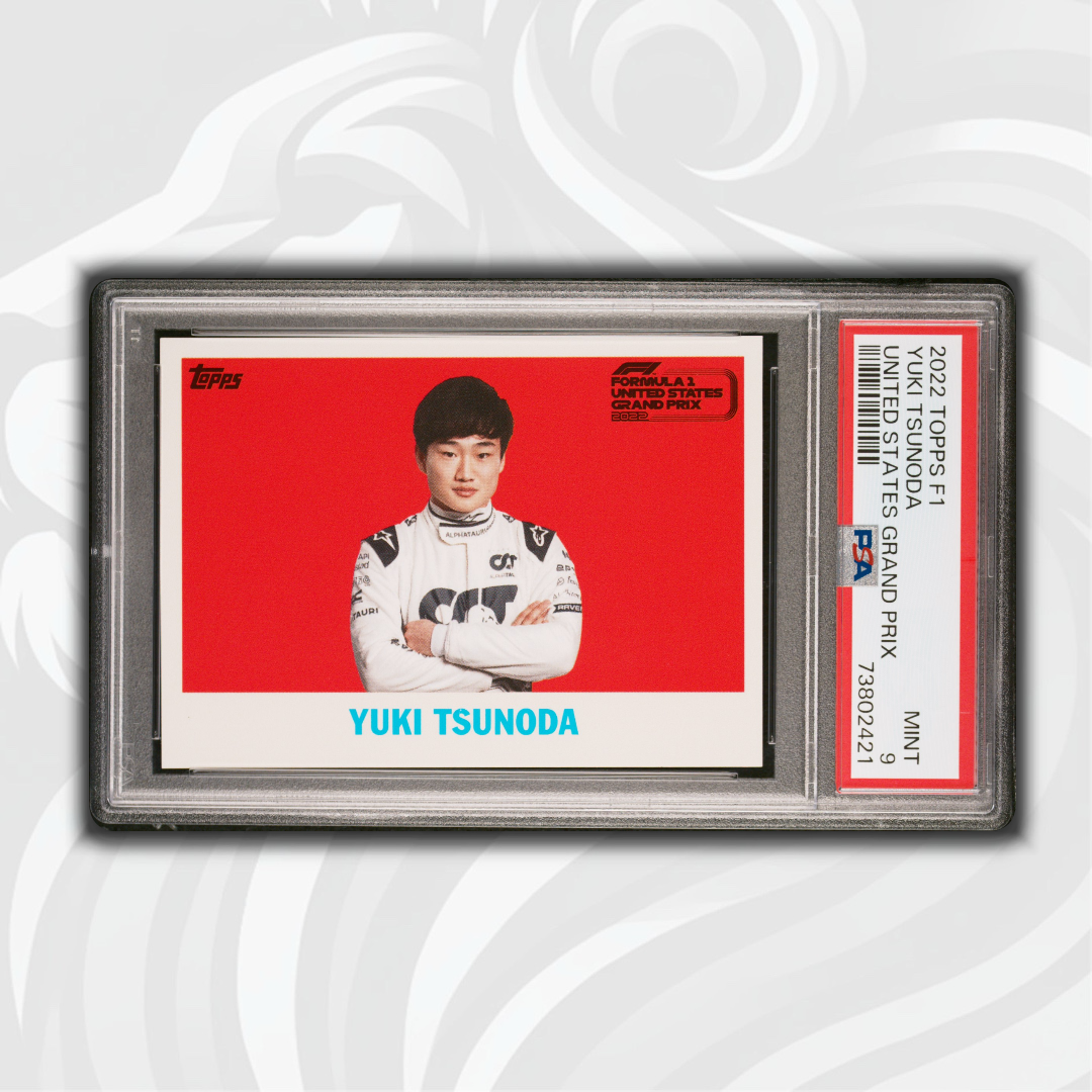 PSA 9 - Triple Scuderia AlphaTauri - 2022 Topps Formula 1 - Miami/US  Grand Prix - Exclusive