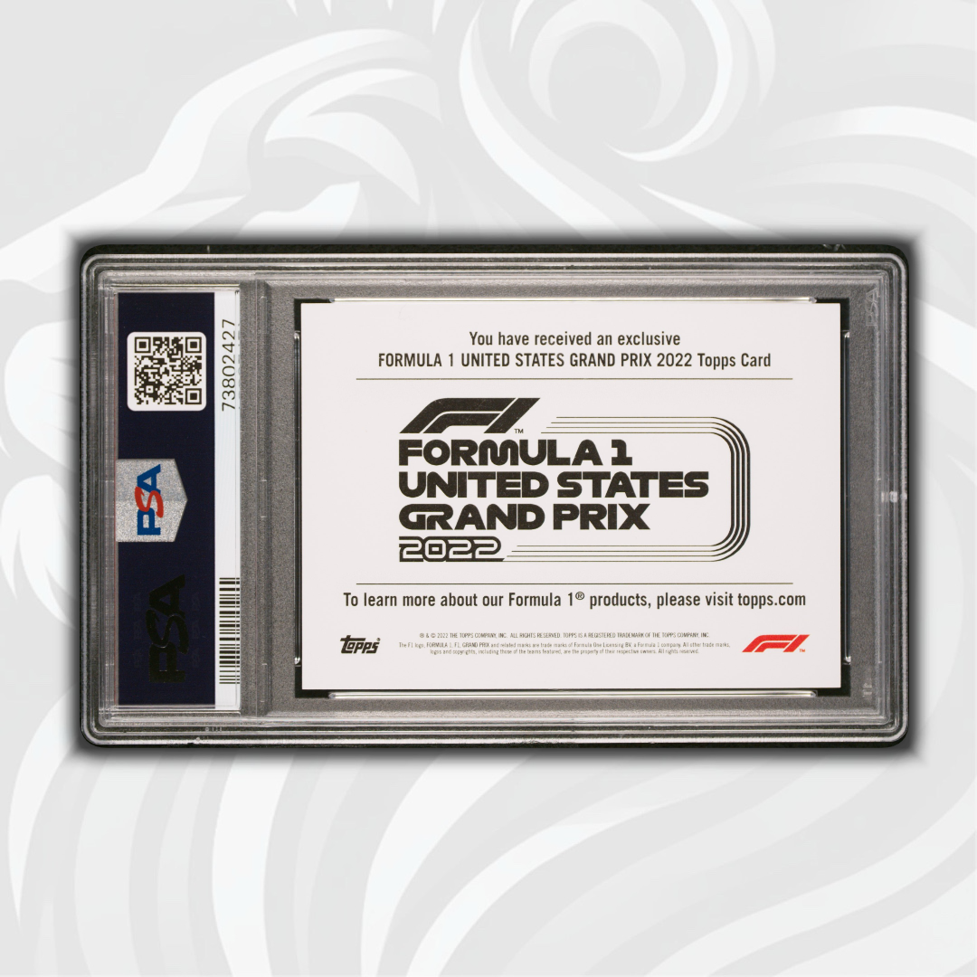 PSA 9 - Triple - Alfa Romeo F1 - 2022 Topps Formula 1 - Miami/US  Grand Prix - Exclusive