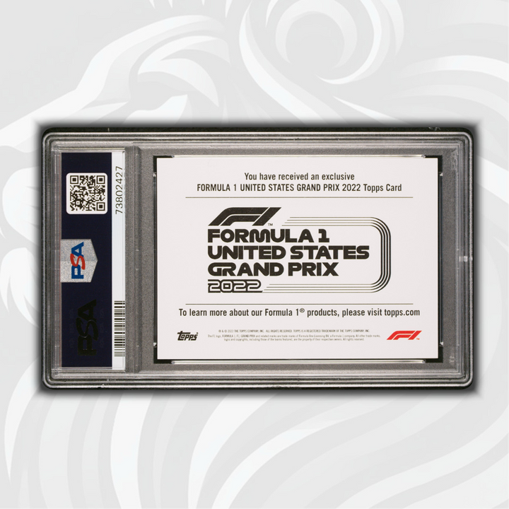 PSA 9 - Triple - Alfa Romeo F1 - 2022 Topps Formula 1 - Miami/US  Grand Prix - Exclusive