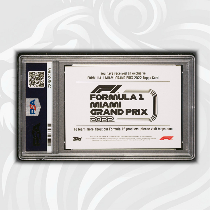 PSA 9 - Triple Mercedes-AMG - 2022 Topps Formula 1 - Miami/US  Grand Prix - Exclusive