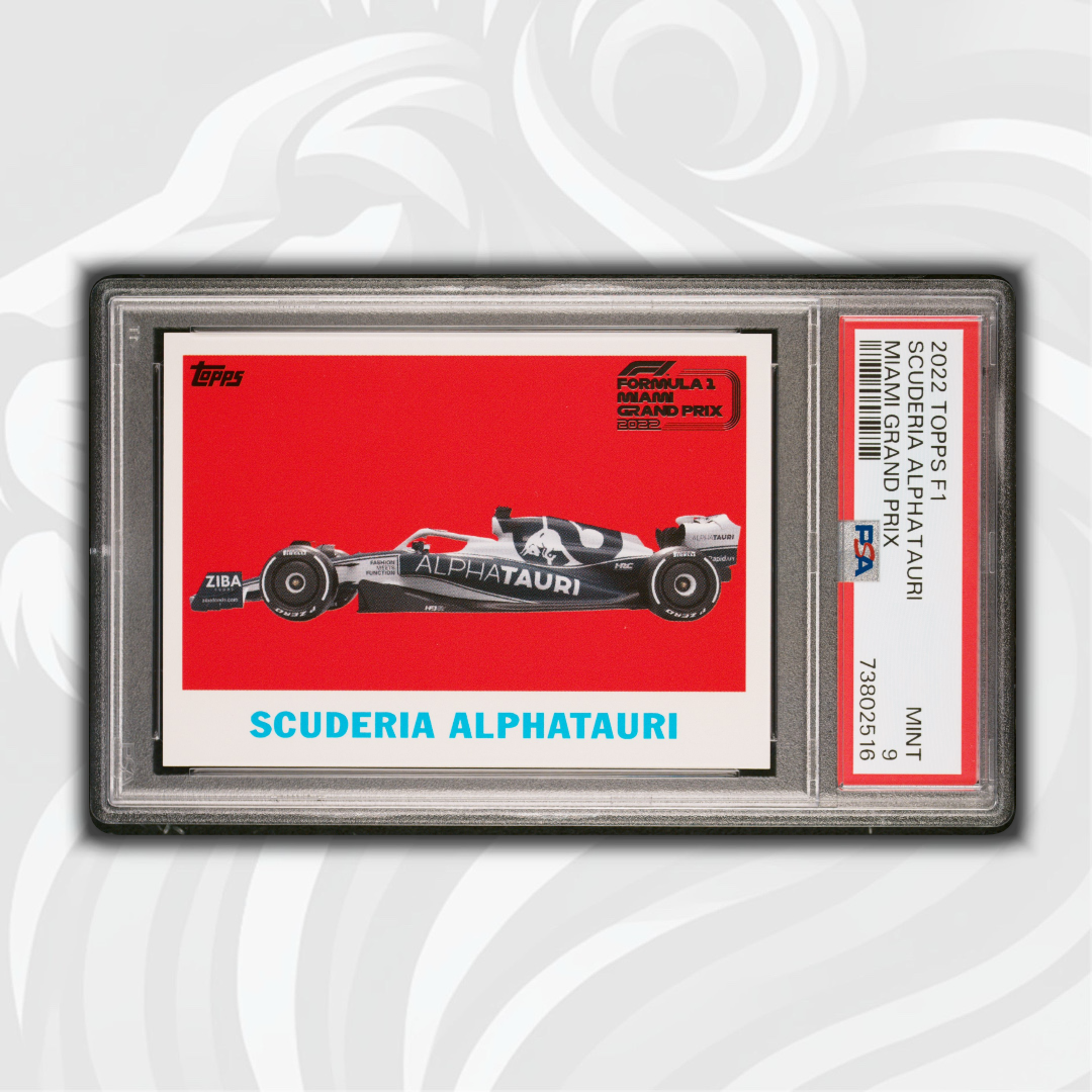 PSA 9 - Scuderia AlphaTauri - 2022 Topps Formula 1 - Front