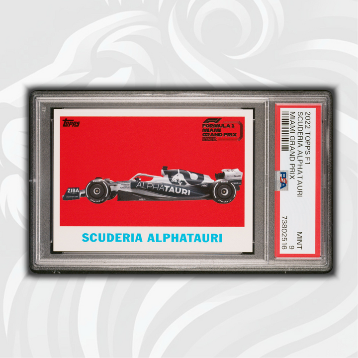 PSA 9 - Scuderia AlphaTauri - 2022 Topps Formula 1 - Front