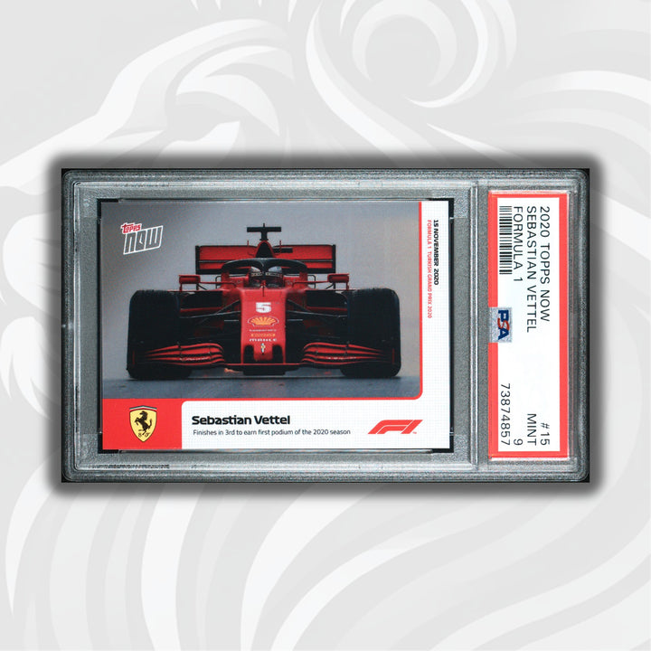 PSA 9 - Sebastian Vettel - Finish in 3rd to earn first podium #15
