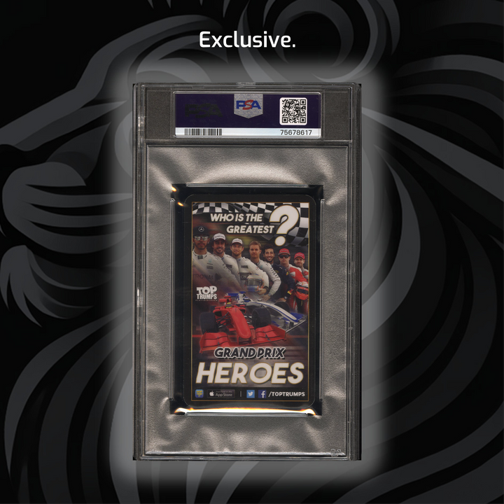 PSA 10 - Max Verstappen - 0 Wins - Top Trumps - 2016 Grand Prix Heroes