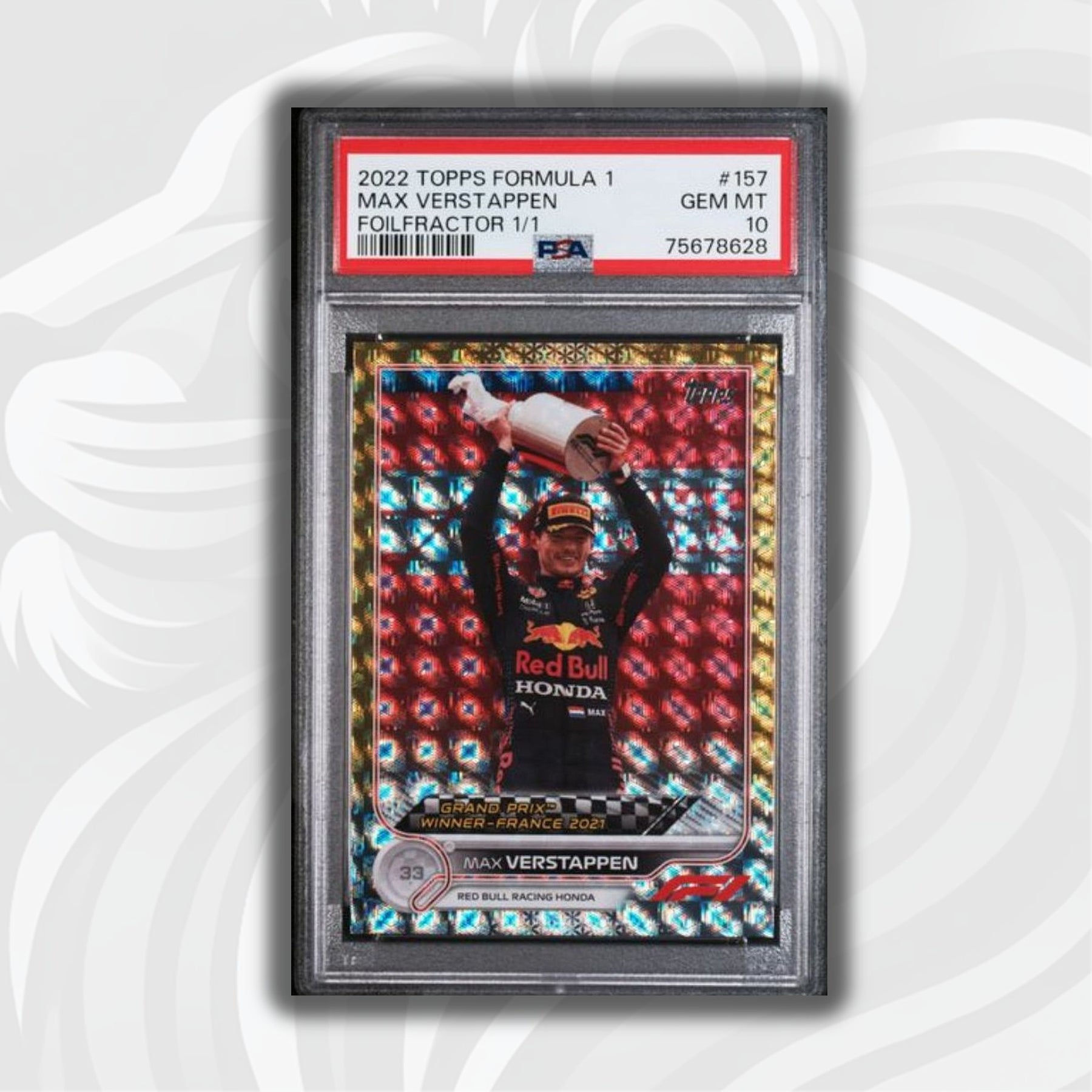 PSA 10 - 1/1 Max Verstappen - Grand Prix Winners #157