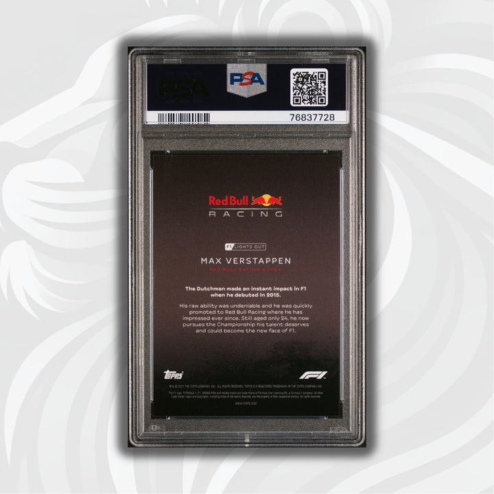 PSA 10 - 76/99 - MAX VERSTAPPEN - DRIVERS - BLUE