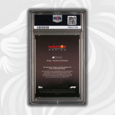 PSA 10 - 76/99 - MAX VERSTAPPEN - DRIVERS - BLUE