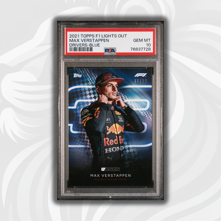PSA 10 - 76/99 - MAX VERSTAPPEN - DRIVERS - BLUE