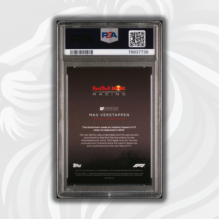 PSA 10 - 41/99 - MAX VERSTAPPEN - DRIVERS - BLUE