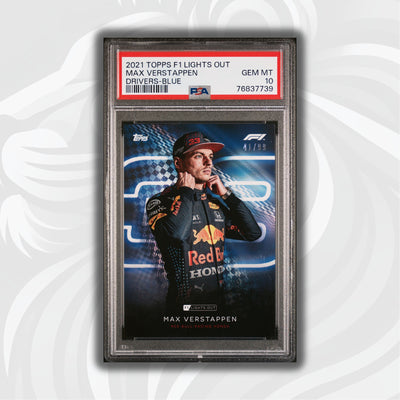 PSA 10 - 41/99 - MAX VERSTAPPEN - DRIVERS - BLUE