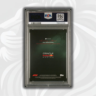 PSA 7 - 07/49 Max Verstappen - History Maker - Green