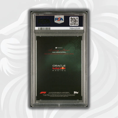 PSA 8 - /49 Max Verstappen - History Maker - Most Wins And Races - Green
