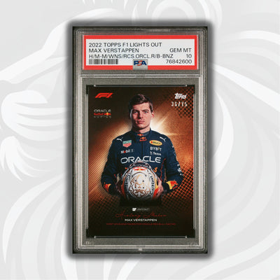 PSA 10 - /75 Max Verstappen - History Maker - Bronze