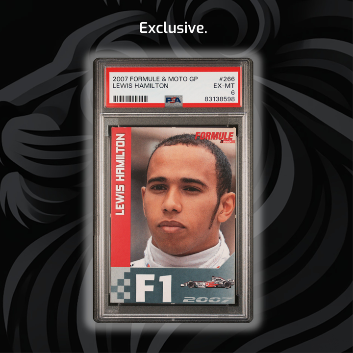 PSA 6 - Lewis Hamilton #266 - 2007 Formule & Moto GP