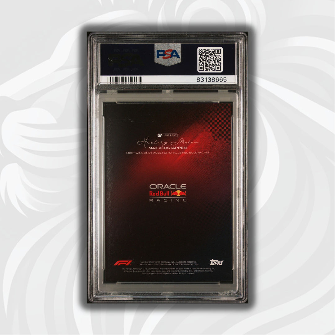 PSA 7 - 02/10 - Max Verstappen - History Maker - Red