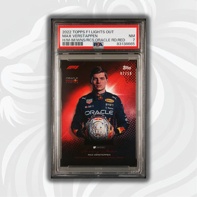 PSA 7 - 02/10 - Max Verstappen - History Maker - Red