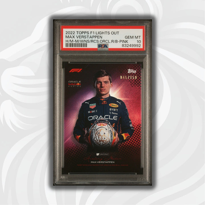 PSA 10 - /150 - Max Verstappen - History Maker - Pink