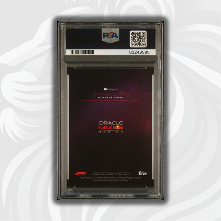 PSA 9 - /150 - Max Verstappen - History Maker - Most Wins And Races For Oracle Red Bull Racing - Pink