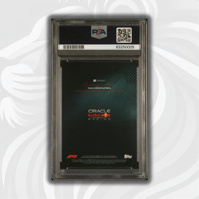 PSA 10 - /99 - Max Verstappen - Most Wins And Races - History Maker - Teal